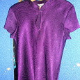 Отдается в дар Блузочка шелковая, темно-фиолетовая
