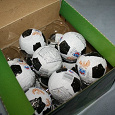 Отдается в дар Сборная России по футболу-шоколаднае мячи