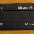 Отдается в дар карта памяти Sony Memory Stick Pro 512 Mb
