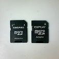 Отдается в дар Адаптеры microSD->SD