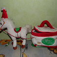 Отдается в дар Лошадь с санками-повозкой «С Новым Годом»