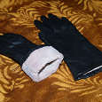 Отдается в дар Подростковые зимние перчатки на флисе размер 7