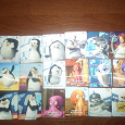 Отдается в дар карточки с пингвинами
