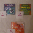Отдается в дар Диски DVD — RW и CD — болванка
