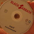 Отдается в дар MP3 диск Black Sabbath