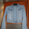 Отдается в дар Куртка джинсовая размер 42