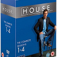 Отдается в дар 1-4 сезон доктор Хаус DVD