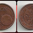 Отдается в дар Монета Германия 1 евроцент (2002)