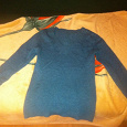 Отдается в дар Бирюзовый свитер