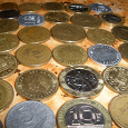 Отдается в дар 31 Европейская монета
