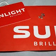 Отдается в дар Накопительная карта магазина Sunlight Brilliant