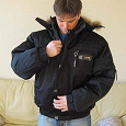 Отдается в дар Куртка зимняя мужская черная (54-56)