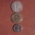 Отдается в дар Монеты Италии, Франции и Израиля
