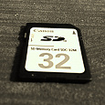 Отдается в дар SD Memory Card SDC-32M