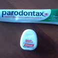 Отдается в дар Зубная паста Parodontax и зубная нить Smile Expert