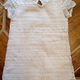 Отдается в дар Белое платье Zara 92