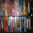 Отдается в дар Видеокассеты VHS с мультиками около 30 шт