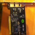 Отдается в дар USB хаб 3 портовый — PCI плата в компьютер