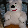 Отдается в дар Белый медведь игрушка большая