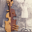 Отдается в дар авторская подвеска «виолончель»
