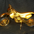 Отдается в дар Золотой мотоцикл