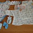 Отдается в дар Набор одежды для новорожденного мальчика