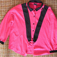 Отдается в дар розовая ретро-блузочка