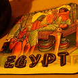 Отдается в дар Подставка под кружку — сувенир из Египта
