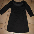 Отдается в дар маленькое чёрное платье 44 размер
