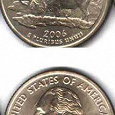 Отдается в дар монета четверть доллара (25 центов) США 2006 г.