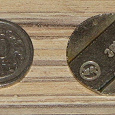 Отдается в дар Польская монетка и жетон