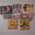 Отдается в дар Рождественские марки