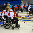 Отдается в дар 25 центов 2007. Кёрлинг на колясках