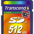 Отдается в дар Карта памяти SD Transcend 512Mb