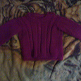 Отдается в дар свитер теплый вязаный на мальчика 3-4 лет