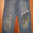 Отдается в дар Джинсы и спортивные штаны на мальчика. 140-146.
