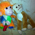 Отдается в дар Мягкие игрушки — мартышки (обезьяны)
