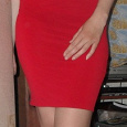 Отдается в дар 45й почти юбилейный дар.красное платье-сарафан