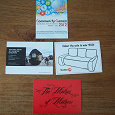 Отдается в дар Four Promotional Postcards from Singapore — Четыре рекламных Открытки из Сингапура