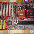 Отдается в дар Неисправная материнка MSI MS-6547