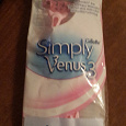 Отдается в дар Одноразовый бритвенный станок Simply Venus 3 для женщин