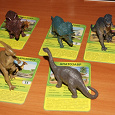 Отдается в дар карточки с динозаврами