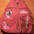 Отдается в дар Розовый рюкзак «Пираты карибского моря»