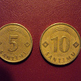 Отдается в дар латвийские монеты