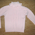 Отдается в дар Бледно-розовый свитерок на девочку