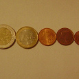 Отдается в дар Евро и центы Германии.