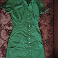 Отдается в дар Зеленый летний сарафанчик (пару раз одет)