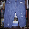 Отдается в дар ХМ бриджи джинсовые 48р.