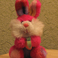 Отдается в дар игрушка заяц розовый
