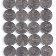 Отдается в дар Монеты 25 центов США (квотеры). Штаты и территории.